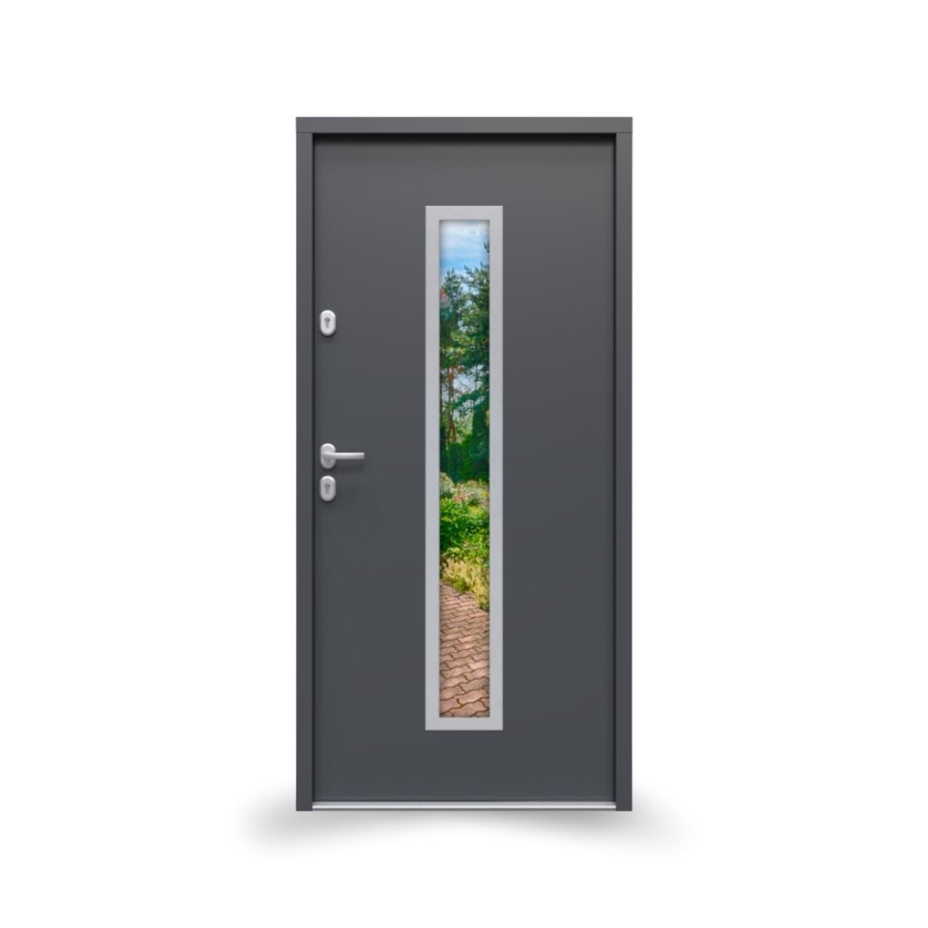 gerda-select-hanover-5-ns5-90e-lewe-otwierane-do-wewnatrz-antracyt-piaskowany-szyba-mira-star-blok-z-duotherm-75-antracyt-piaskowany-prog-aluminiowy-z-uszczelka-zestaw-mont-osciez Drzwi GERDA SELECT.HANOVER 5 (NS5), 90E, Lewe, Otwierane do wewnątrz, Antracyt piaskowany, Szyba mira star, BLOK Z, DUOTHERM 75, Antracyt piaskowany, Próg aluminiowy z uszczelką, Zestaw mont. oścież. - obrazek 1