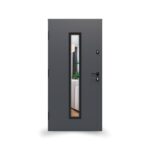 Drzwi GERDA .SELECT.HANOVER 5B (NS5B), 90E, Prawe, Otwierane na zewnątrz, Antracyt piaskowany, Szyba mira star, BLOK Z, DUOTHERM 75, Antracyt piaskowany, Próg aluminiowy z uszczelką, Zestaw mont. oścież - obrazek 2