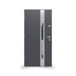 Drzwi GERDA SELECT.MILANO 8 (NS1), 90E, Lewe, Otwierane na zewnątrz, Antracyt piaskowany, Szyba mira star, BLOK Z, DUOTHERM 75, Antracyt piaskowany, Próg aluminiowy z uszczelką, Zestaw mont. oścież. - obrazek 2