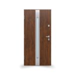 Drzwi GERDA SELECT.MILANO 9 (NS2) , 90E, Lewe, Otwierane na zewnątrz, Dąb szlachetny, Szyba mira star, BLOK Z, DUOTHERM 75, Dąb szlachetny, Próg aluminiowy z uszczelką, Zestaw mont. oścież. - obrazek 2