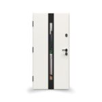 Drzwi GERDA SELECT.MILANO 9B (NS2B) , 90E, Lewe, Otwierane na zewnątrz, Biały, Szyba mira star, BLOK Z, DUOTHERM 75, Biały, Próg aluminiowy z uszczelką, Zestaw mont. oścież. - obrazek 2