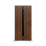 Drzwi GERDA SELECT.MILANO 9B (NS2B) , 90E, Prawe, Otwierane do wewnątrz, Dąb szlachetny, Szyba mira star, BLOK Z, DUOTHERM 75, Dąb szlachetny, Próg aluminiowy z uszczelką, Zestaw mont. oścież. - obrazek 2