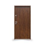 Drzwi GERDA SELECT.PŁASKIE (W00) , 90E, Lewe, Dąb szlachetny, BLOK Z, DUOTHERM 75, Dąb szlachetny, Próg aluminiowy z uszczelką, Zestaw mont. oścież.