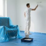 FOLIA MALARSKA NIEBIESKA MOCNA 4/5m 40 mikr. - obrazek 2