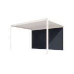 GERDA ROLETA ZIP SCREEN DO PERGOLI 3M ANTRACYT - obrazek 7