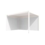 GERDA ROLETA ZIP SCREEN DO PERGOLI 3M BIAŁA - obrazek 10