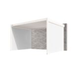 GERDA ROLETA ZIP SCREEN DO PERGOLI 3M BIAŁA - obrazek 2