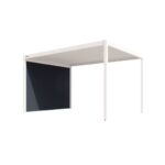 GERDA ROLETA ZIP SCREEN DO PERGOLI 4M ANTRACYT - obrazek 5