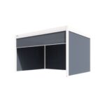 GERDA ROLETA ZIP SCREEN DO PERGOLI 4M ANTRACYT - obrazek 2