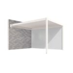 GERDA ROLETA ZIP SCREEN DO PERGOLI 4M BIAŁA - obrazek 7