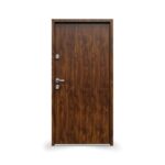 Drzwi GERDA SIMPLY PŁASKIE DĄB SZLACHETNY ANODA SREBRNA