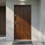 Drzwi GERDA SIMPLY PŁASKIE DĄB SZLACHETNY ANODA SREBRNA - obrazek 2