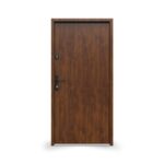 Drzwi GERDA SIMPLY PŁASKIE RC2 DĄB SZLACHETNY ANODA CZARNA