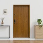 Drzwi GERDA SIMPLY PŁASKIE RC2 WINCHESTER ANODA CZARNA - obrazek 2