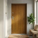 Drzwi GERDA SIMPLY PŁASKIE RC2 WINCHESTER ANODA SREBRNA - obrazek 2