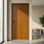 Drzwi GERDA SIMPLY PŁASKIE WINCHESTER ANODA CZARNA - obrazek 2