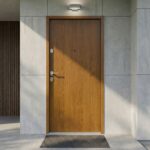 Drzwi GERDA SIMPLY PŁASKIE WINCHESTER ANODA SREBRNE - obrazek 2