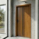 Drzwi GERDA SIMPLY TOKIO 1 RC2 INSERT INOX WINCHESTER ANODA CZARNA - obrazek 2