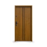 Drzwi GERDA SIMPLY TOKIO 1 RC2 INSERT INOX WINCHESTER ANODA CZARNA