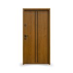 Drzwi GERDA SIMPLY TOKIO 1 INSERT INOX WINCHESTER ANODA CZARNA