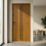 Drzwi GERDA SIMPLY TOKIO 1 INSERT INOX WINCHESTER ANODA CZARNA - obrazek 2