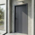 Drzwi GERDA SIMPLY TOKIO 2 RC2 INSERT INOX ANTRACYT ANODA CZARNA - obrazek 2