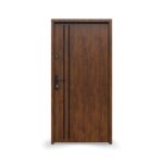 Drzwi GERDA SIMPLY TOKIO 2 RC2 INSERT INOX DĄB SZLACHETNY ANODA CZARNA