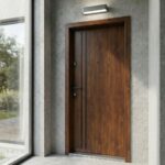 Drzwi GERDA SIMPLY TOKIO 2 RC2 INSERT INOX DĄB SZLACHETNY ANODA CZARNA - obrazek 2