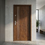 Drzwi GERDA SIMPLY TOKIO 2 RC2 INSERT INOX DĄB SZLACHETNY ANODA SREBRNA - obrazek 2