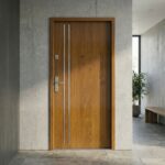 Drzwi GERDA SIMPLY TOKIO 2 RC2 INSERT INOX WINCHESTER ANODA SREBRNA - obrazek 2