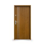 Drzwi GERDA SIMPLY TOKIO 2 RC2 INSERT INOX WINCHESTER ANODA SREBRNA