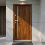 Drzwi GERDA SIMPLY TOKIO 2 INSERT INOX WINCHESTER ANODA SREBRNA - obrazek 2