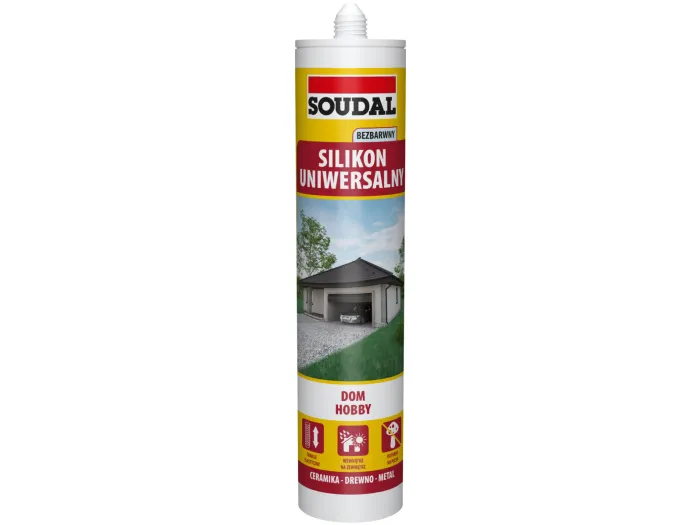 megabudowlany-soudal-silikon-uniwersalny-bezbarwny-280ml-sklep-budowlany - Mega Budowlany