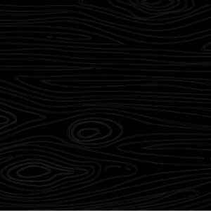 Dark wood grain texture with subtle swirling lines across a black background.