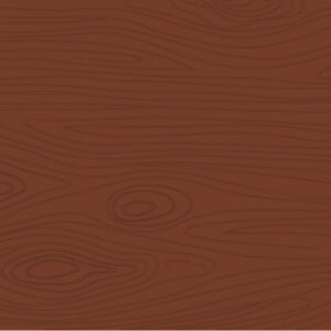 Close-up of a reddish-brown wooden surface showing prominent grain patterns and knots.