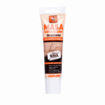 Tube of quick-drying acrylic wood filler for all types of wood, white color