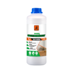 White plastic bottle with blue cap, Dragon brand fungicide labeled Grzybobójczy do pleśni for mold control.