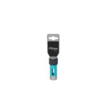 Compact precision knife with turquoise grip and a metal blade, labeled 'Platinum series'