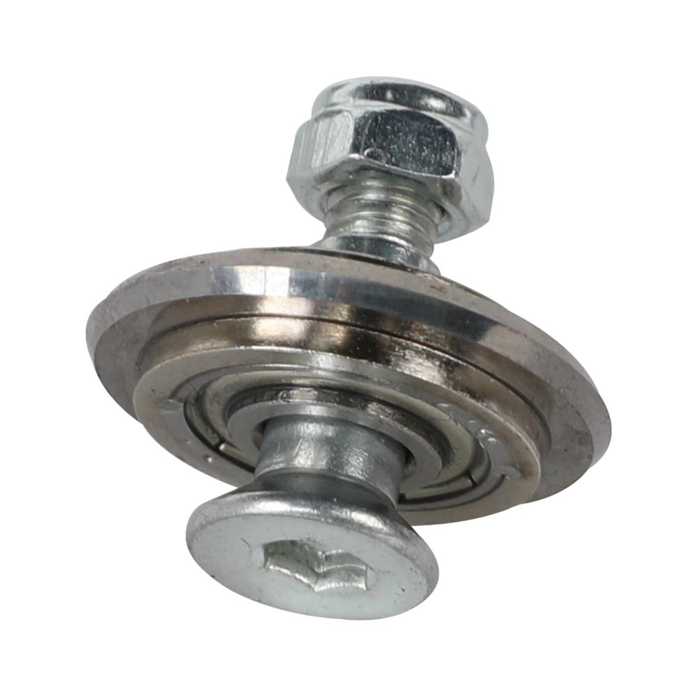 megabudowlany-bihui-kolko-tnace-tcm-tcp-tck-22x6x6mm-sklep-budowlany - Mega Budowlany Bolt-on metal wheel hub bearing assembly with nut and washer.