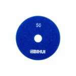 Blue weight plate with a central hole, labeled 50, used for weightlifting/s lifting weights ring.