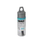 Bihui Diamond Hole Saw in clear plastic case with gray cap, labeled 10 mm insert, showing the packaging and cutting bit inside