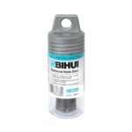 Diamond hole saw by BIHUI, 25mm, in plastic tube packaging with gray cap and label showing 'Diamond Hole Saw'