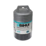 Diamond Hole Saw in gray canister labeled BIHUI, 68mm, for drilling tiles and porcelain surfaces.